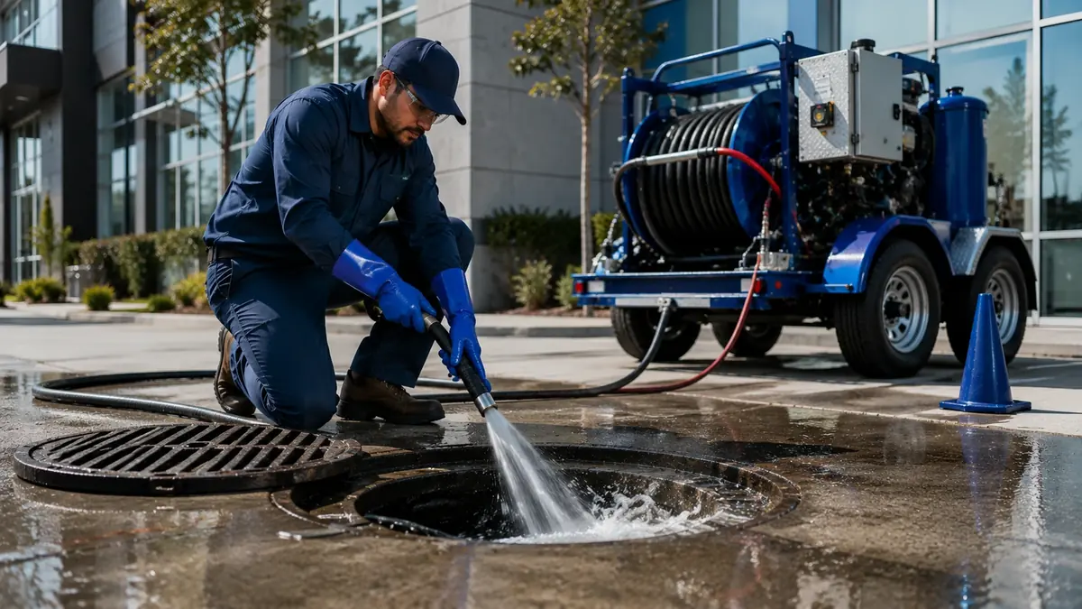 Commercial Hydro Jet Drain Cleaning in South Dos Palos